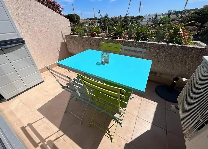 公寓 4 Personnes Mer, Piscine, Parking, Tennis, Wifi